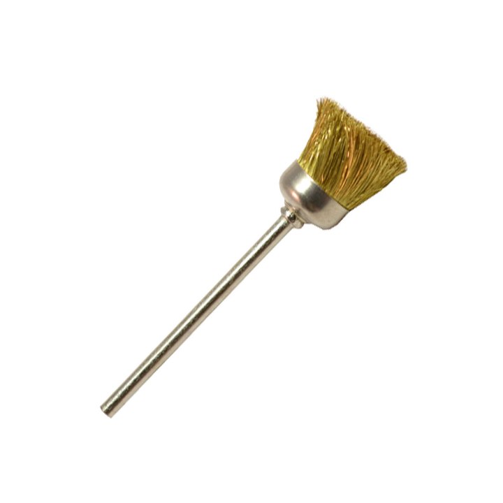 Brass Cup Brushes - Dozen Pack