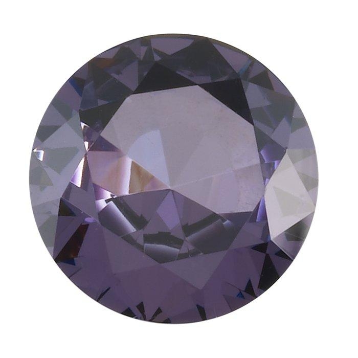 Swarovski Round Synthetic Amethyst - Click Image to Close