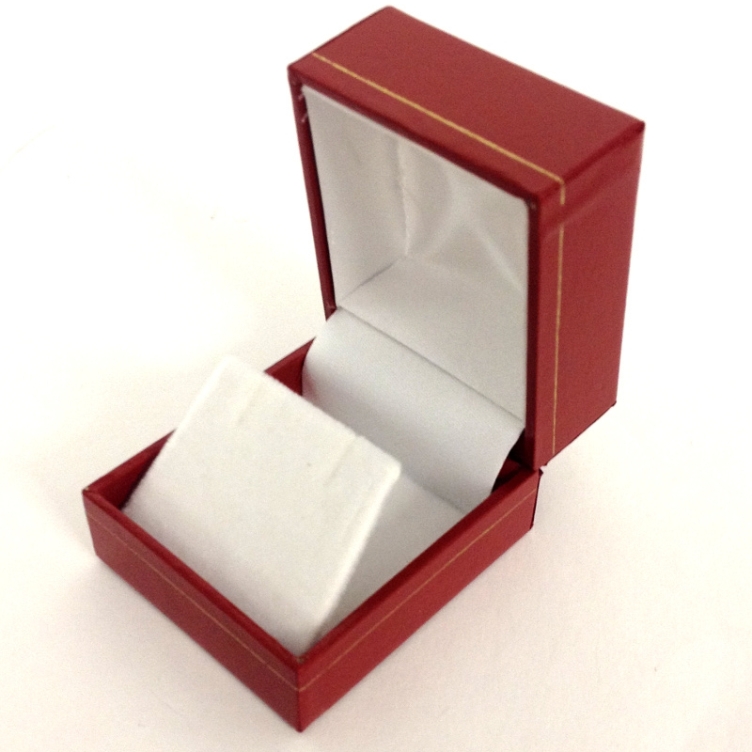 Red Cartier Style Earring Box