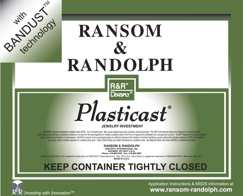 R&R Plasticast with Bandust - 44lbs