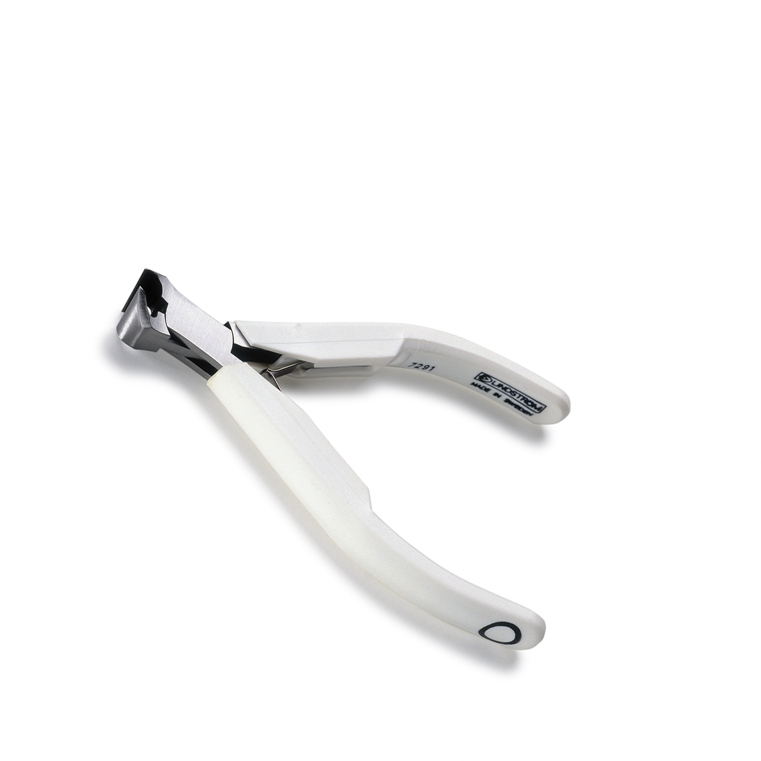 Lindstrom White Handle End Cutter Flush Cut