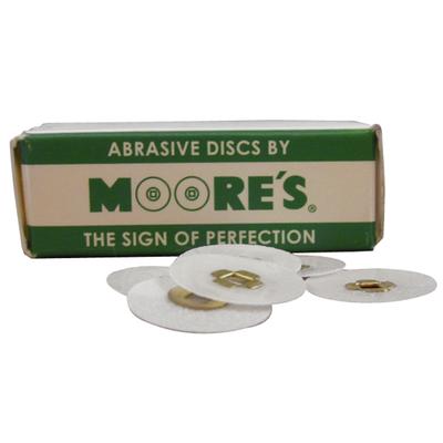 Moore's Plastic-Backed Sanding Discs