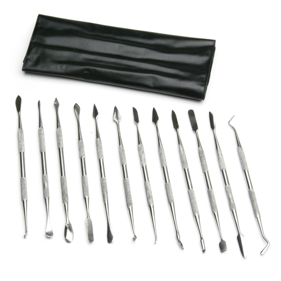 Wax Tool Set - Set of 12 Tools