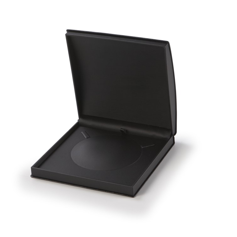 Black Roll Top Necklace Box