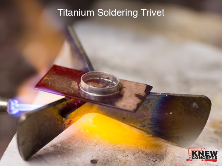Titanium Solder Trivet