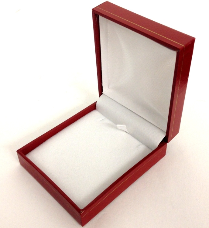 Red Cartier Style Pendant Box